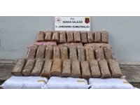 Adana’da bin 140 kilogram kaçak tütün ele geçirildi