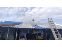 Dörtyol’da çatı yangını