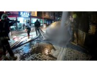 Elektrikli araç yangınına teknolojik müdahale