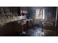 Camide çıkan yangın hasara neden oldu