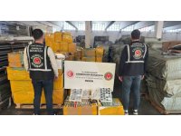 Mersin’de 1,5 milyar lira değerinde 116 bin kaçak kol saati ele geçirildi