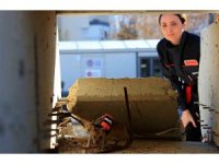 Antalya’da eğitilen Afrika keseli sıçanları enkaz altındaki "göz" olacak