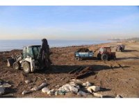 Akdeniz Belediyesinden sel sonrası yoğun çalışma