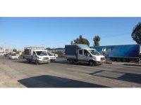 Kaza anı araç kamerasında: Daha önce 3 kişi ölmüştü bu sefer yayalara motosiklet çarptı