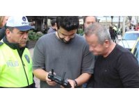 Dronla takip edilen sürücülere 159 bin TL ceza uygulandı