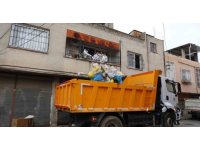 Çöp evden 115 bin lira ve ruhsatsız silah çıktı