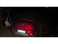 Osmaniye’de otomobil uçuruma yuvarlandı: 1 yaralı