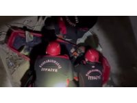 Asansör boşluğuna düşen vatandaş kurtarıldı