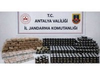 Alanya’da jandarmadan kaçak tütün operasyonu