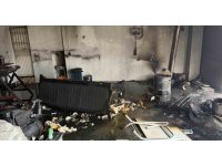 Osmaniye’de devrilen ısıtıcı yangına neden oldu