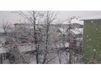 Adana Tufanbeyli’de kar yağışı etkili oldu