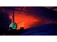 Kırıkhan’da samanlık yangını