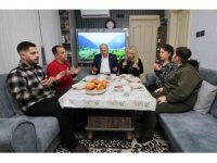 Başkan Demirçalı, iftarda Ateş ailesinin misafiri oldu