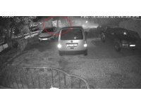 Kamyonun uçurumdan yuvarlandığı anlar kameraya yansıdı