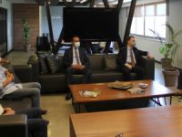 Daire başkanından borsaya ziyaret