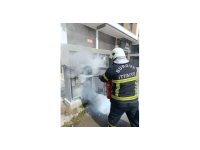 Burdur’da trafoda yangın paniği