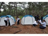 Antalya Büyükşehir Belediyesi izcileri kaynaşma kampında buluştu