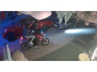 Dükkanın önündeki oyuncak ayıyı çaldılar