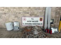 Hatay’da hırsızlık şüphelisi 5 saatlik kamera görüntüsünün izlenmesiyle yakalandı