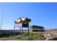 Kahramanmaraş’ta kaza yapmış araçlarla trafik farkındalığı oluşturuluyor