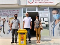 Konyaaltı’ndan sağlık merkezlerine atık ilaç toplama kutusu desteği