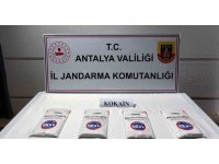 Antalya’da 1 kilo 380 gram kokain ele geçirildi, 2 şüpheli tutuklandı