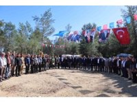 Aksu’da Sahipsiz Hayvan Bakımevi ve Doğal Yaşam Alanı’nın temeli atıldı