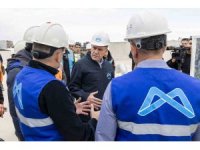 Başkan Seçer Mezitli İçmesuyu Şebekesi çalışmalarını yerinde inceledi