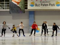 Dağyakası buz pisti yeniden açıldı