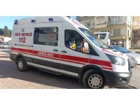 Midibüsle çarpışan motosikletli yaralandı