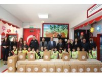 Aksu’da miniklerden büyük dayanışma: 51 Ramazan kolisi ihtiyaç sahiplerine ulaştırılacak