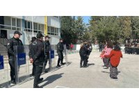 Burdur’da gerçeğini aratmayan deprem tatbikatı