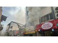 Hatay’da oyuncakçı dükkanında korkutan yangın