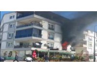 Antalya’da 4 katlı binada yangın paniği: 2’si çocuk 6 kişi dumandan etkilendi