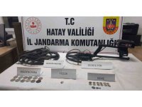 Hatay’da sikke ve yüzük ele geçirildi