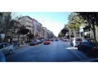 Isparta’da tehlikeli sollama kamerada: Kazadan kıl payı kurtuldu