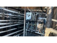 Alanya’da otelin kazan dairesinde çıkan yangın korkuttu