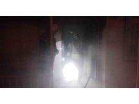 İskenderun’da  ev yangını