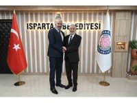 Muhtarlar konfederasyonu heyeti Isparta’da bir araya geldi