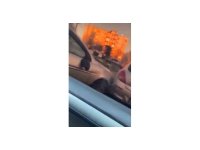 Kaza sonrası çocukların çığlıklarına rağmen kavga ettiler