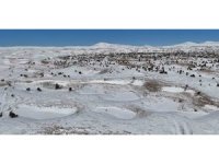 Toroslar ‘da obruklar karla doldu