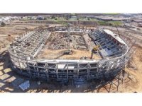 2 milyar TL’lik yatırımla Kahramanmaraş’a kazandırılan yeni stadyum yükseliyor