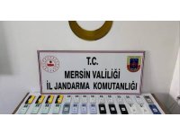 Mersin’de 800 bin liralık gümrük kaçağı telefon ele geçirildi