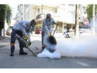 Mersin Büyükşehir Belediyesi kent genelinde haşereyle mücadeleyi sürdürüyor