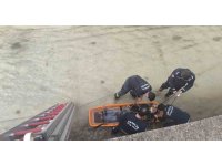 Alanya’da çaya düşen şahıs ekipler tarafından kurtarıldı