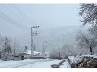 Adana’da yaylalarda kar etkili oldu