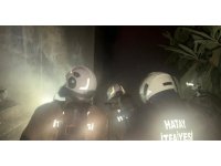 Antakya’da binanın bodrum katında yangın