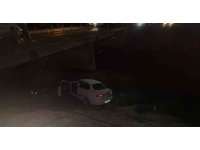 Osmaniye’de otomobil köprüden uçtu: 1 yaralı