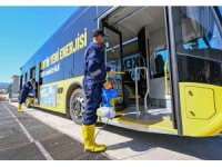 Mersin’de toplu taşımada hijyen ve güvenlik ön planda