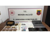 Mersin’de uyuşturucu ticareti yapan 4 şüpheli tutuklandı